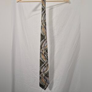 J. Garcia Emerald City Tie with Abstract Design